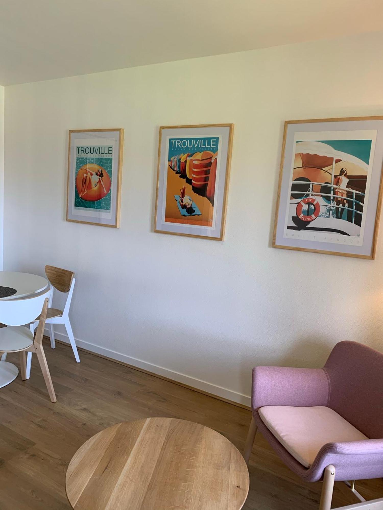L'Appartement vue mer de la Villa des Rosiers - Trouville sur Mer Extérieur photo